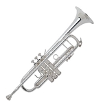 180S43 Bach Stradivarius Professional Trumpet 43 Bell - Silver Plated
