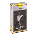 CR193 Vandoren Bb Clarinet V.12 Reeds Strength #3; Box of 10