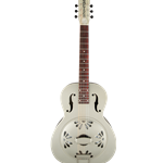 Gretsch 2717013000 G9201 HONEY DIPPER™ ROUND-NECK BRASS BODY RESONATOR GUITAR - NICKEL