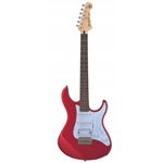 PAC012METALLICRED Yamaha PAC012DLX Pacifica Electric Guitar - Metallic Red6-string Solidbody Electric with Agathis Body, Maple Neck, Rosewood Fingerboard, and Two Single-coil and One Humbucking Pickup