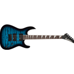 Jackson 2910211586 JS Series Dinky® JS20 DKQ 2PT, Amaranth Fingerboard, Transparent Blue Burst