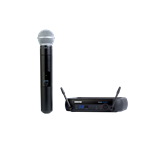 Shure PGXD24/SM58
Includes PGXD2/SM58 Handheld Transmitter with SM58