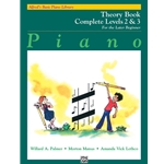 ALFRED'S BASIC PIANO LIBRARY: THEORY BOOK COMPLETE 2 & 3 FOR THE LATER BEGINNER