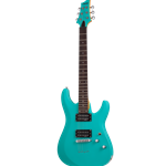 428 Schecter C-6 DeluxeSatin Aqua