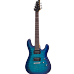 443 Schecter C-6 Plus Ocean Blue Burst
