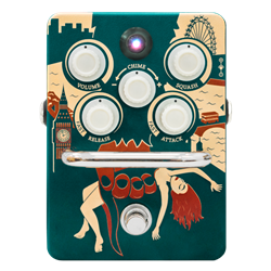 Orange Amplification KONGPRESSOR Compressor pedal, analogue optical class A compression , transparent buffered bybass