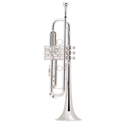 LT180S77 Bach Stradivarius Professional Bb Trumpet 180 Series New York #7 - Silver Plated