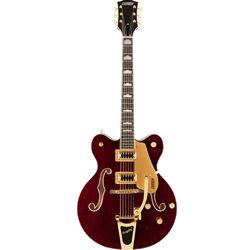 Gretsch 2506217517 G5422TG ELECTROMATIC® CLASSIC HOLLOW BODY DOUBLE-CUT WITH BIGSBY® AND GOLD HARDWARE - WALNUT STAIN