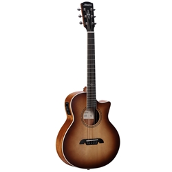 ALJ2CE SHADOWBURST Alvarez Artist Little Jumbo Travel Guitars w/deluxe Gig Bag, EQ & Tuner (Replaces LJ2CESHB)