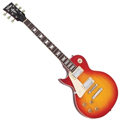 Ponce de Leon Music Center Vintage Brand LV6MSSB V6 SSS Sunset Sunburst LEFT HANDED