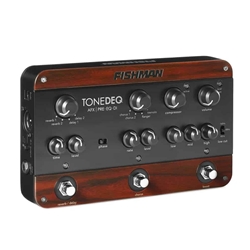 Fishman TONEDEQ ToneDEQ - Acoustic Multi-effects, Preamp, Equalizer, and DI Pedal