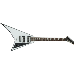 Jackson 2910127577 JS Series Rhoads JS32T, Amaranth Fingerboard, White with Black Bevels