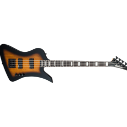 Jackson 2919091598 JS Series Kelly™ Bird Bass IV JS2, Amaranth Fingerboard, Tobacco Burst