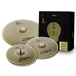 Zildjian LV348 L80 Low Volume Cymbal Pack – 13, 14, 18"