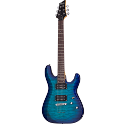 Schecter  C-6 Plus : 443 - Ocean Blue Burst