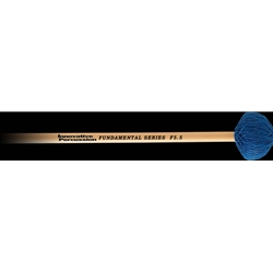Innovative Percussion Fundamental Series F5.5 Medium Vibraphone - Blue Yarn - Rattan