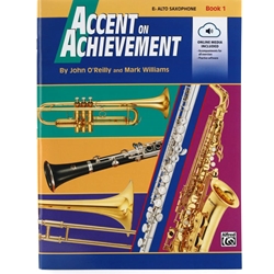 Accent On Achievement - Eb Alto Sax Book 1