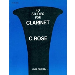 40 Studies for Clarinet Book 1