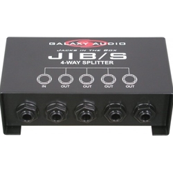 Galaxy Audio JIB/S 4-way 1/4" Splitter