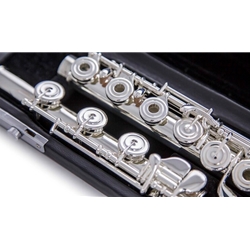 WM. S. Haynes AF780SE-BO Amadeus Professional Flute with Haynes Solid Silver Headjoint and Solid Silver Body and B-Foot